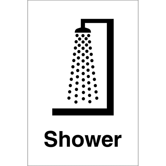 Shower Sign Jas Trading