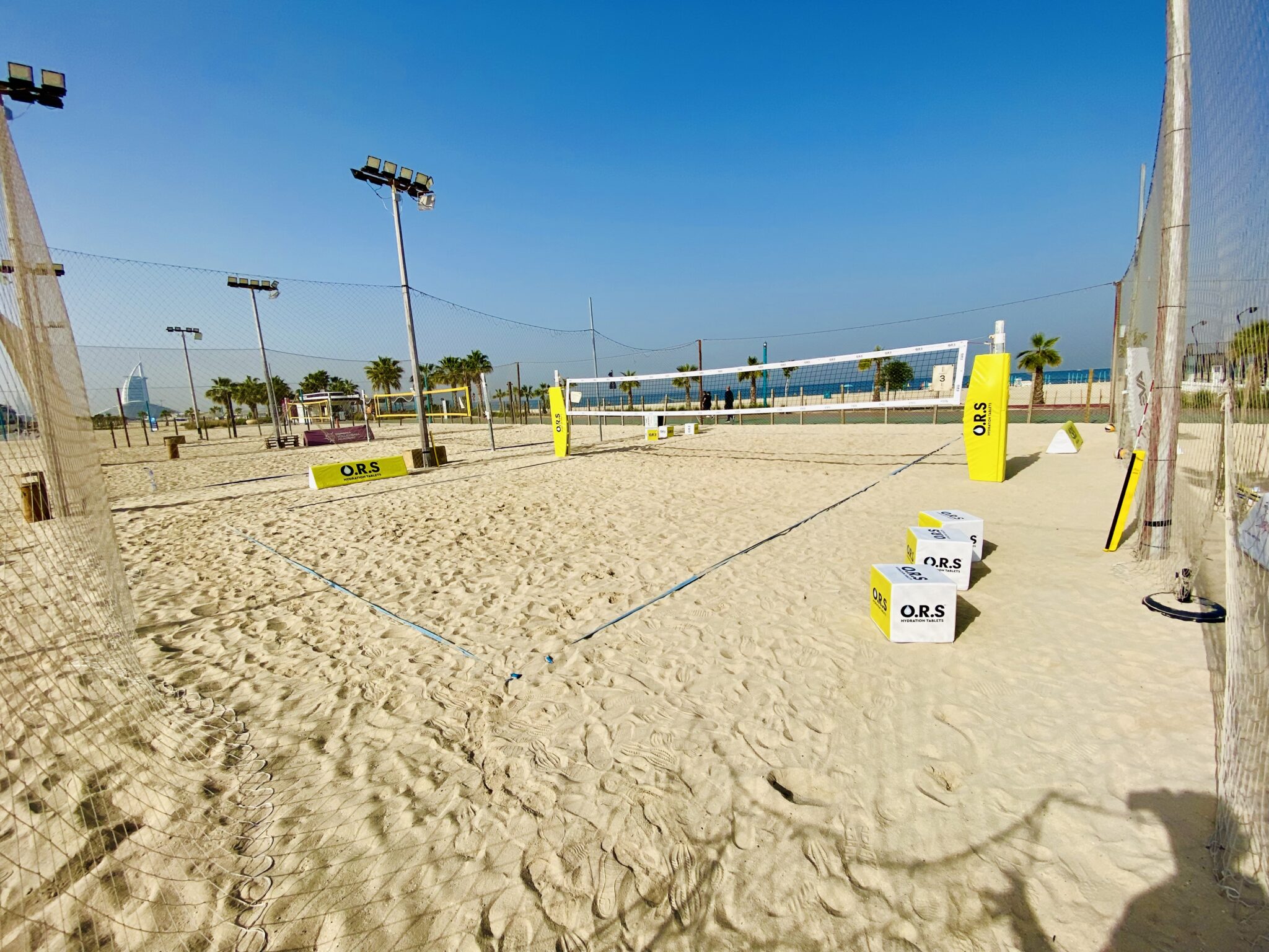 Enjoy Summer with Delux Beach Volleyball Unit by Jas Trading